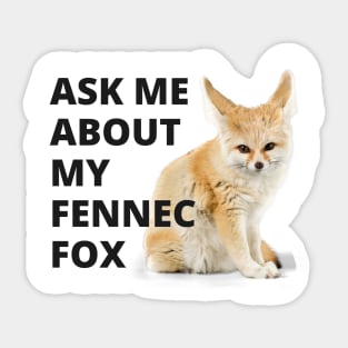 FENNEC FOX Sticker